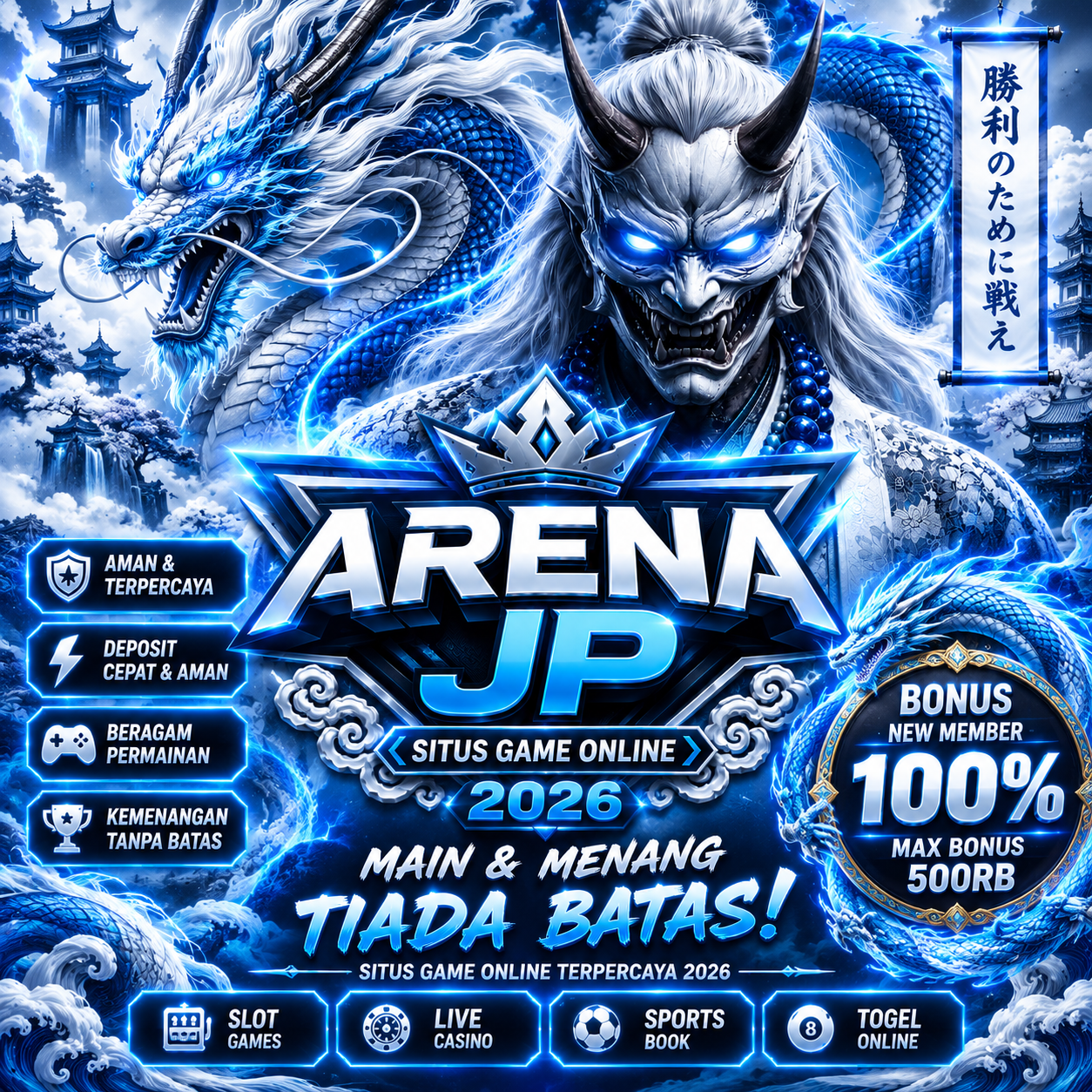 ARENAJP : Tempat Bermain Game Online Dan Link Slot Resmi Yang Terpercaya 